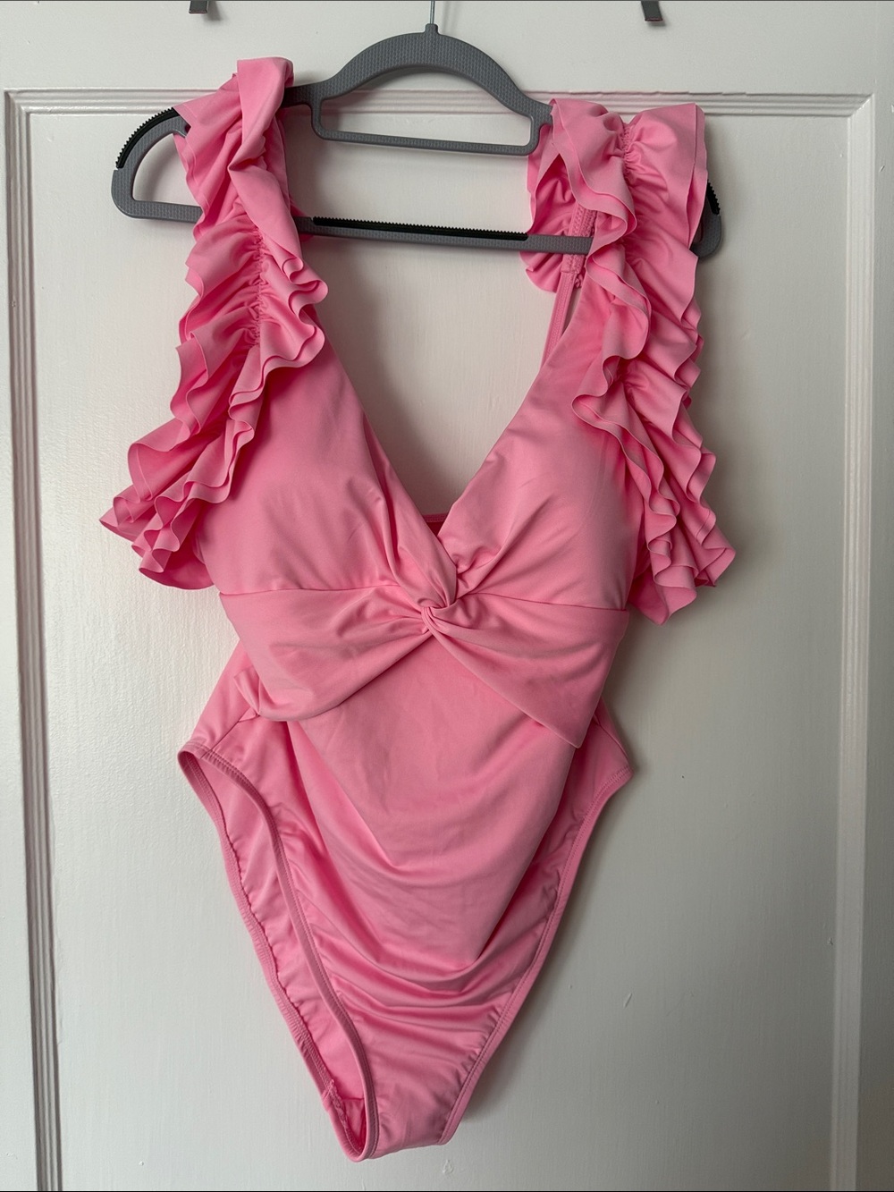 Lilly Pulitzer Pink Ruffle One-Piece Swimsuit